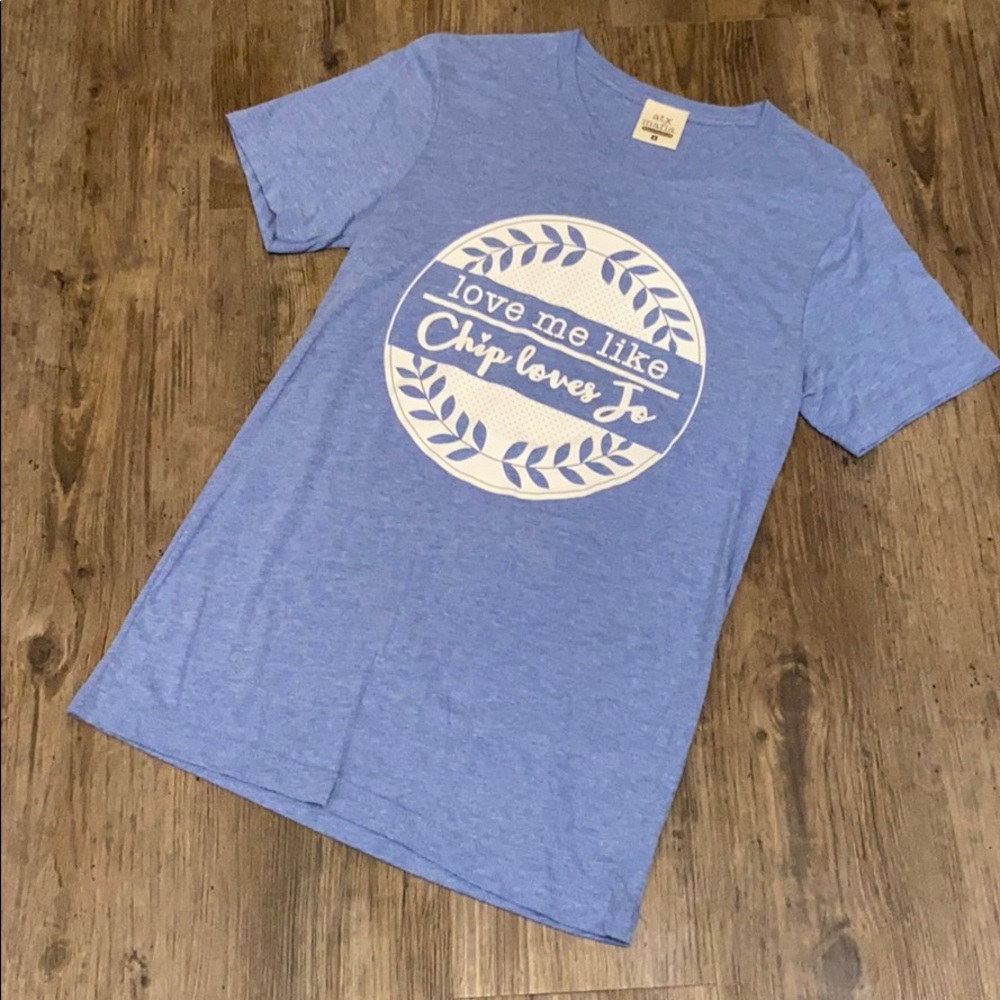 Love me like Chip loves Jo ATX Mafia women’s shirt